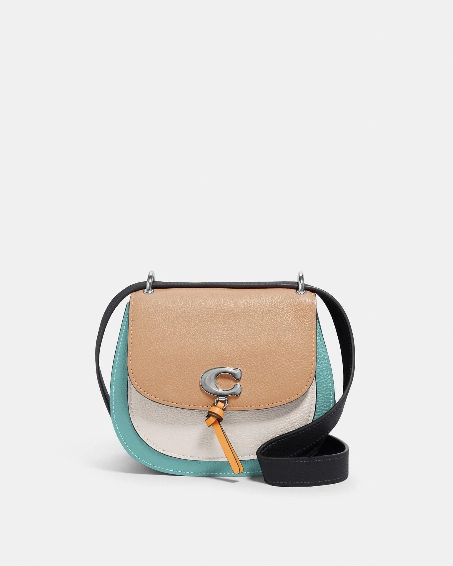 Coach Remi Saddle Bag In Colorblock-20253394