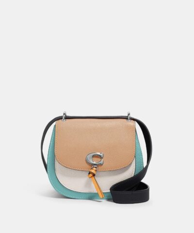 Coach Remi Saddle Bag In Colorblock-20253395