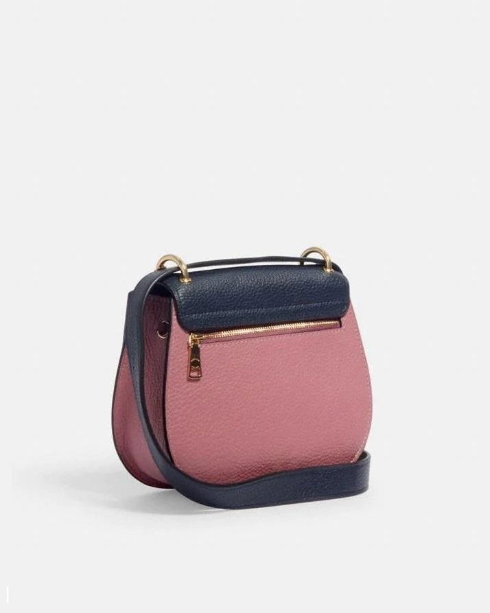 Alternative view of Coach Remi Saddle Bag In Colorblock Signature Canvas