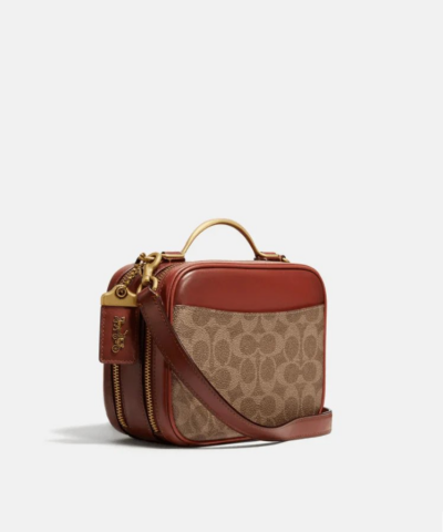 Coach Riley Lunchbox Bag In Colorblock Signature Canvas 20257390 1