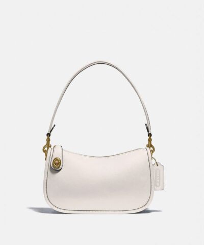 Coach Swinger Bag, Brass/Chalk-20253339