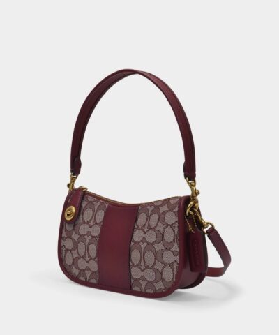 Coach Swinger Bag In Signature Jacquard 20253317 1