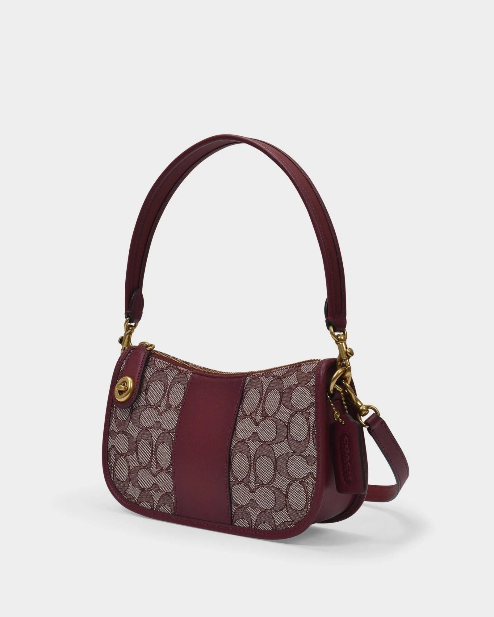 Alternative view of Coach Swinger Bag In Signature Jacquard