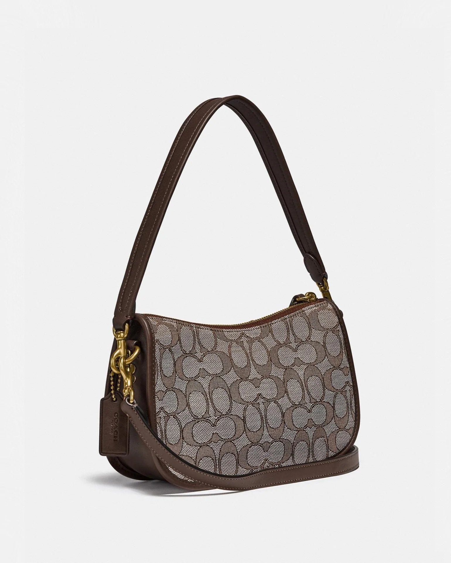 Alternative view of Coach Swinger Bag In Signature Jacquard