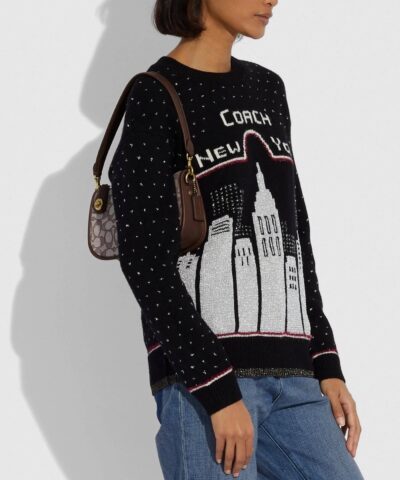 Coach Swinger Bag In Signature Jacquard 20253324 4