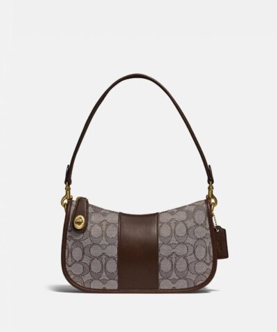 Coach Swinger Bag In Signature Jacquard-20253324