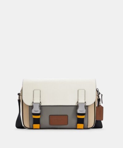 Coach Track Crossbody In Colorblock-20250914