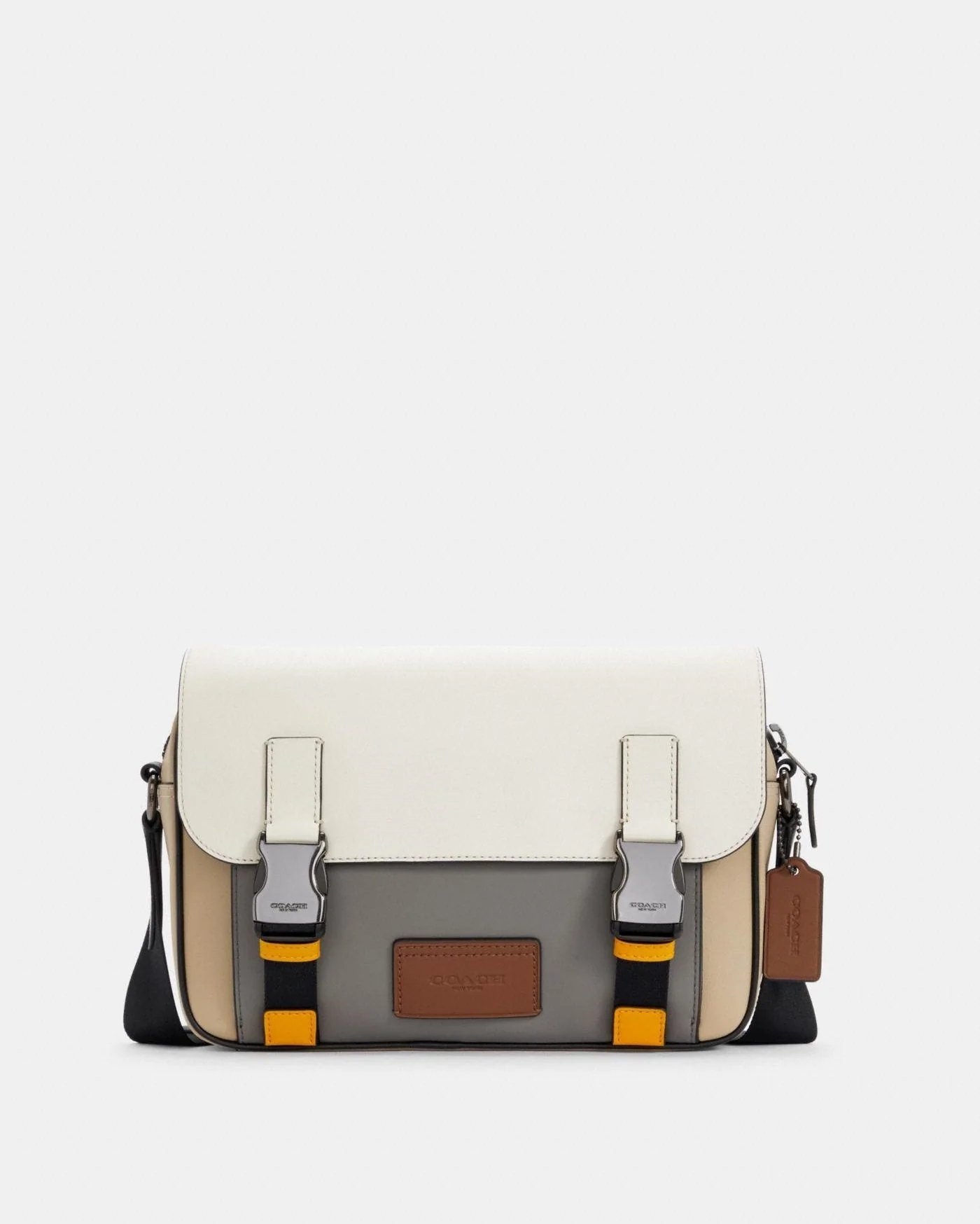 Coach Track Crossbody In Colorblock-20250914