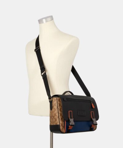 Coach Track Messenger In Colorblock Signature Canvas 20250926 3