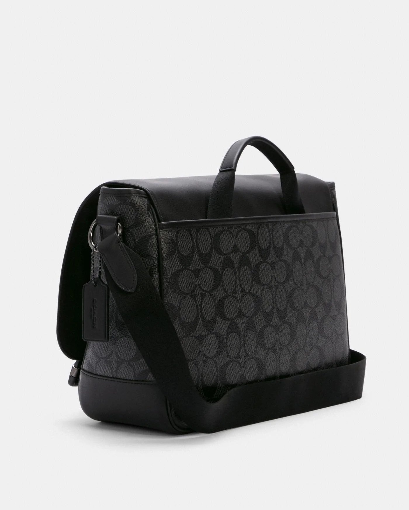 Alternative view of Coach Track Messenger In Signature Canvas