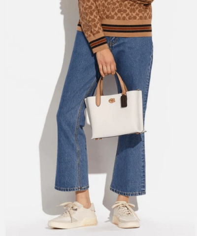 Coach Willow Tote 24 In Colorblock - Image 6