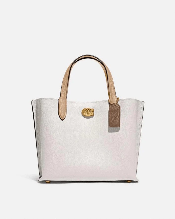 Coach Willow Tote 24 In Colorblock-20239617