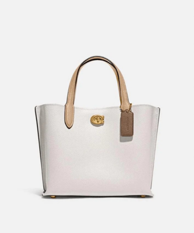 Coach Willow Tote 24 In Colorblock-20239618