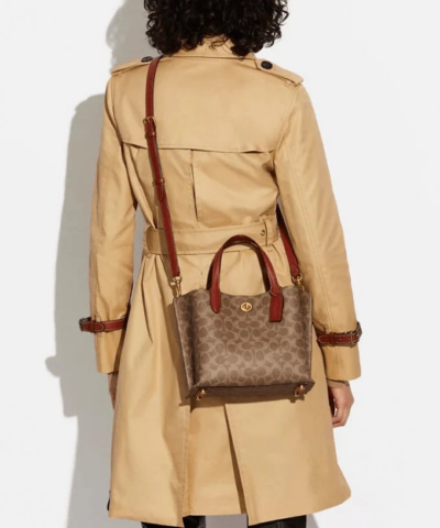 Coach Willow Tote 24 In Signature Canvas 20239631 4