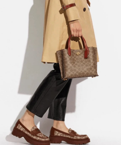Coach Willow Tote 24 In Signature Canvas 20239631 5