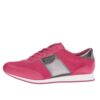 Cerise/Gunmetal Suede/Mirror Metallic
