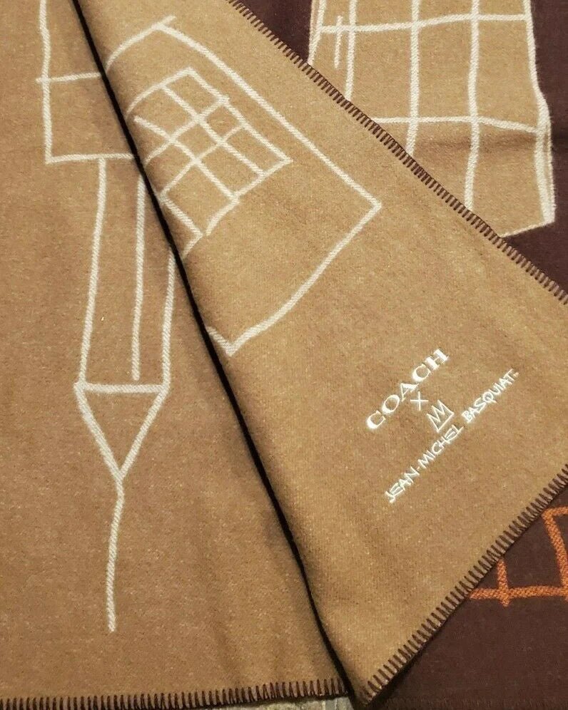 Alternative view of Coach X Jean Michel Basquiat Oversized Scarf