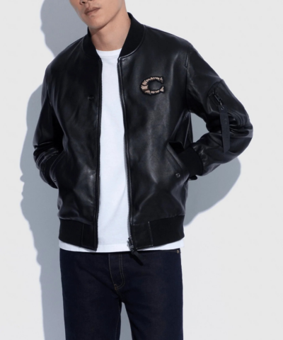 Coach X Michael B. Jordan Mummified Signature Reversible Leather Ma 1 Jacket 20238851 2