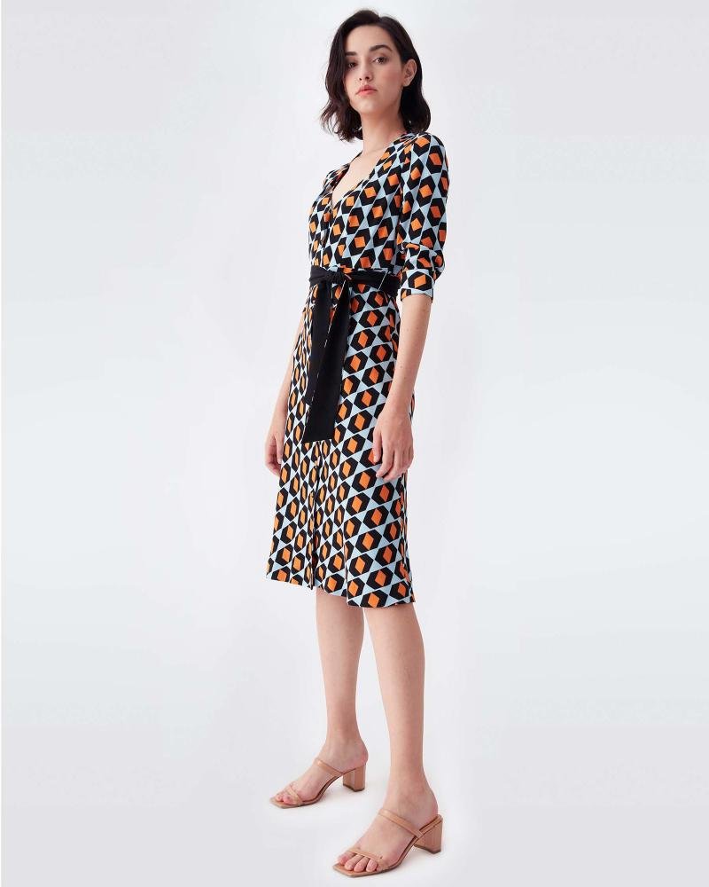 Alternative view of DVF Judith Crepe Belted Shirt Dress