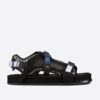 Black suede