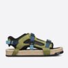 Black / Khaki Suede
