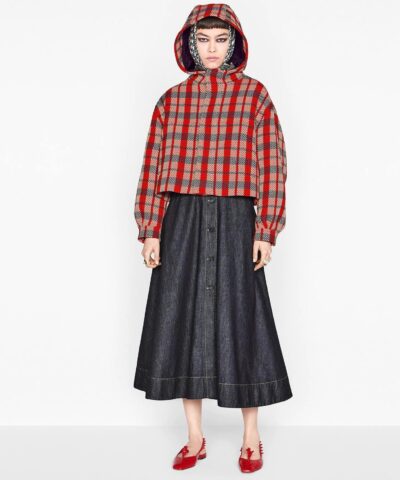 Dior ChecknDior Cotton and Wool Hooded Blouson 20249243 3