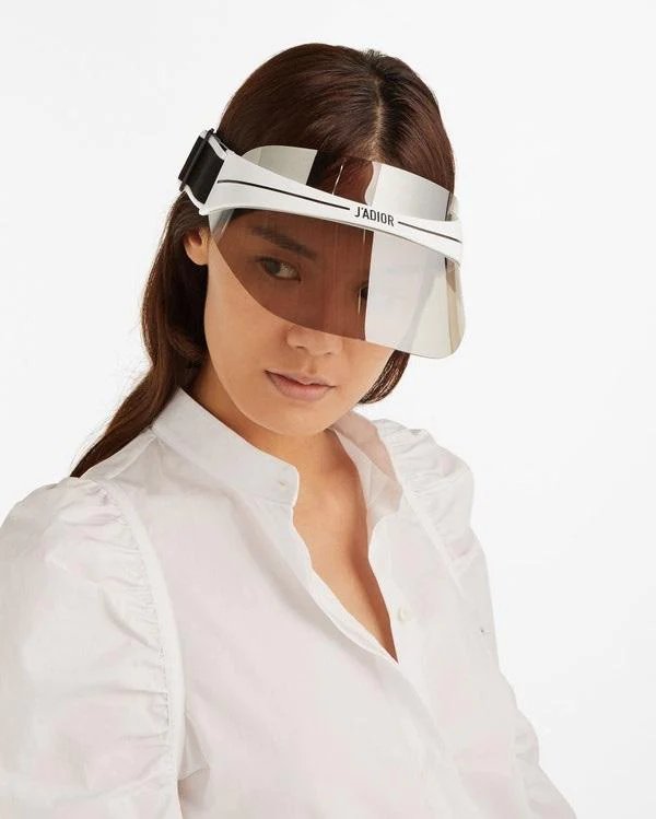 Alternative view of Dior DiorClub1 HYM White/Grey Visor