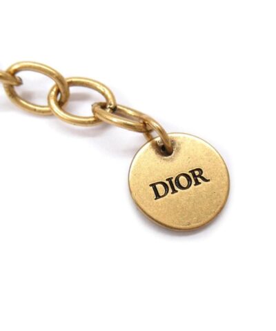 Dior JAdior Bracelet In Antique Gold Metal And Pearls 20257719 3