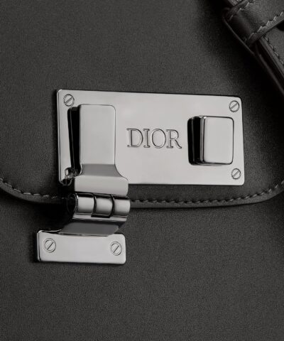 Dior Mens Black Smooth Calfskin Messenger Pouch 20248135 4