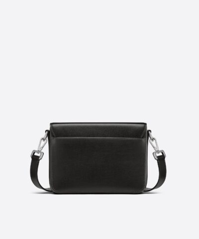 Dior Mens Black Smooth Calfskin Messenger Pouch 20248135 5