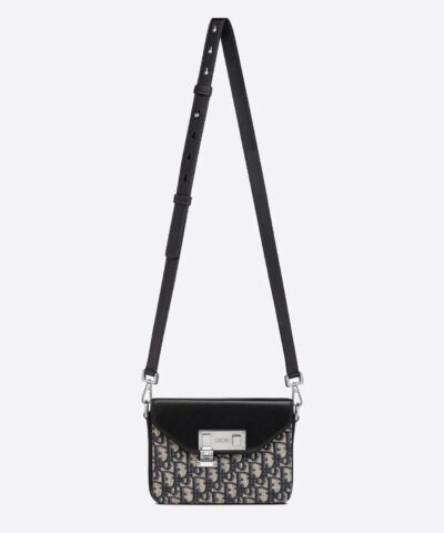 Dior Mens Oblique Jacquard Messenger Pouch 20248143 3