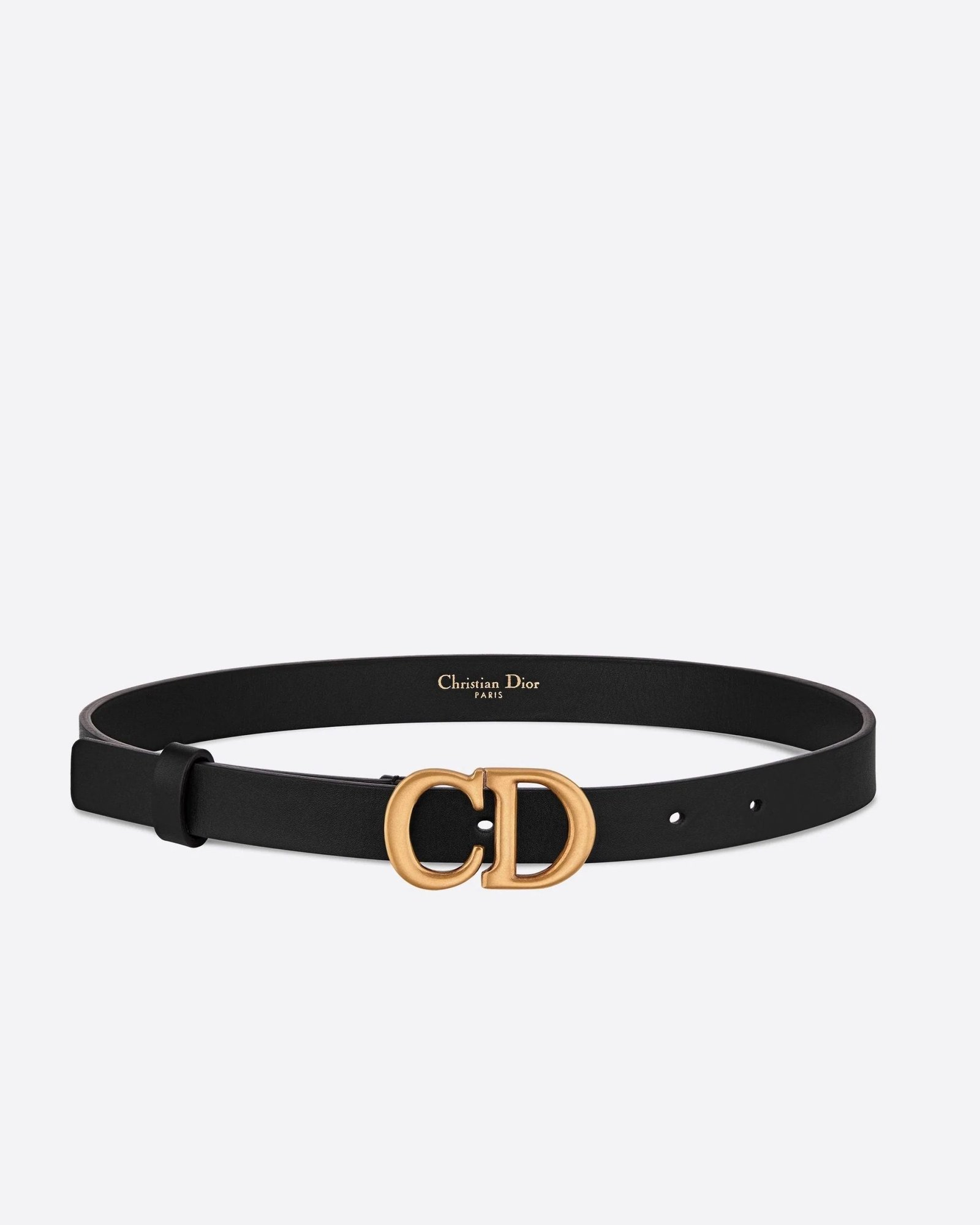 Dior Saddle Belt Black Ultrasmooth Calfskin, 30 mm-20256091