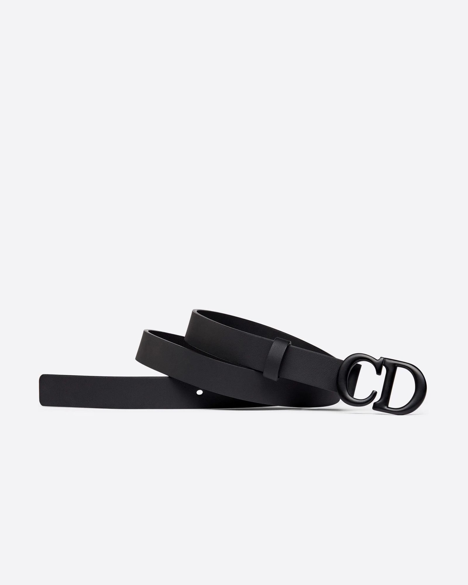 Alternative view of Dior Saddle Black Matte Calfskin, 20 mm