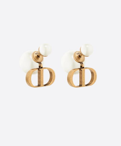 Dior Tribales Earrings, Antique Gold-20257727