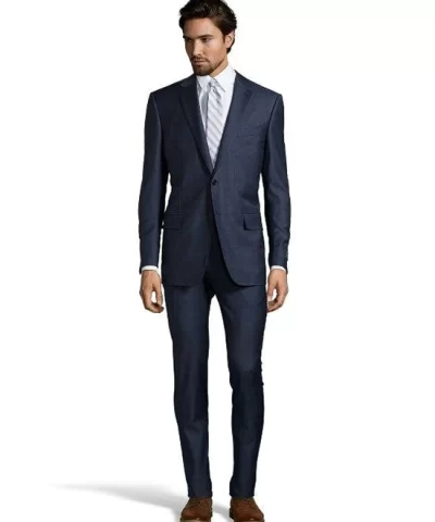 Ermenegildo Zegna Glen Plaid Wool Two-Piece Suit-20227224