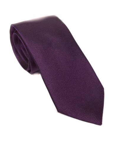 Ermenegildo Zegna Men Slim Silk Neck Tie Purple-20227200