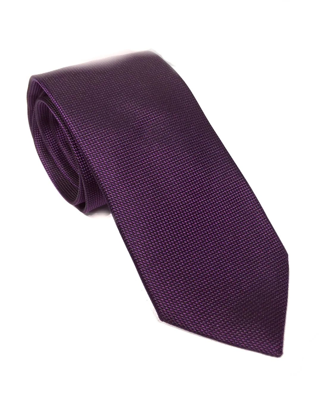 Ermenegildo Zegna Men Slim Silk Neck Tie Purple-20227200