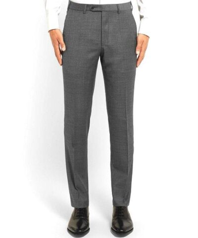 Ermenegildo Zegna Mens Gray houndstooth Two Piece Suit 20227043 3
