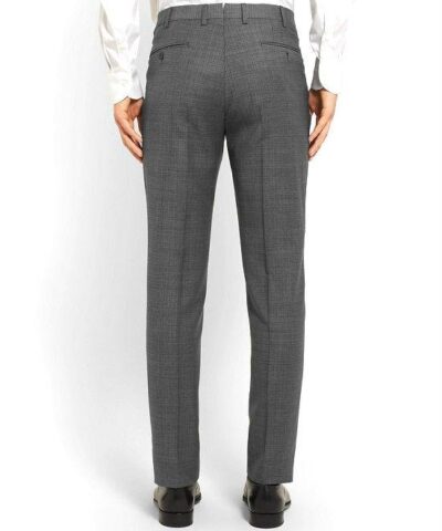 Ermenegildo Zegna Mens Gray houndstooth Two Piece Suit 20227043 4