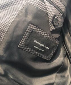 Ermenegildo Zegna Mens Gray houndstooth Two Piece Suit 20227043 6