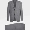 Gray houndstooth