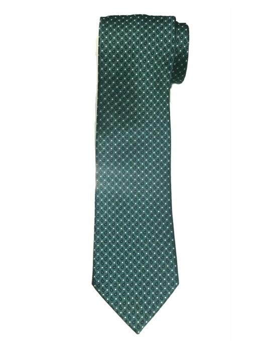 Ermenegildo Zegna Mini Paisley Silk Tie-20223728