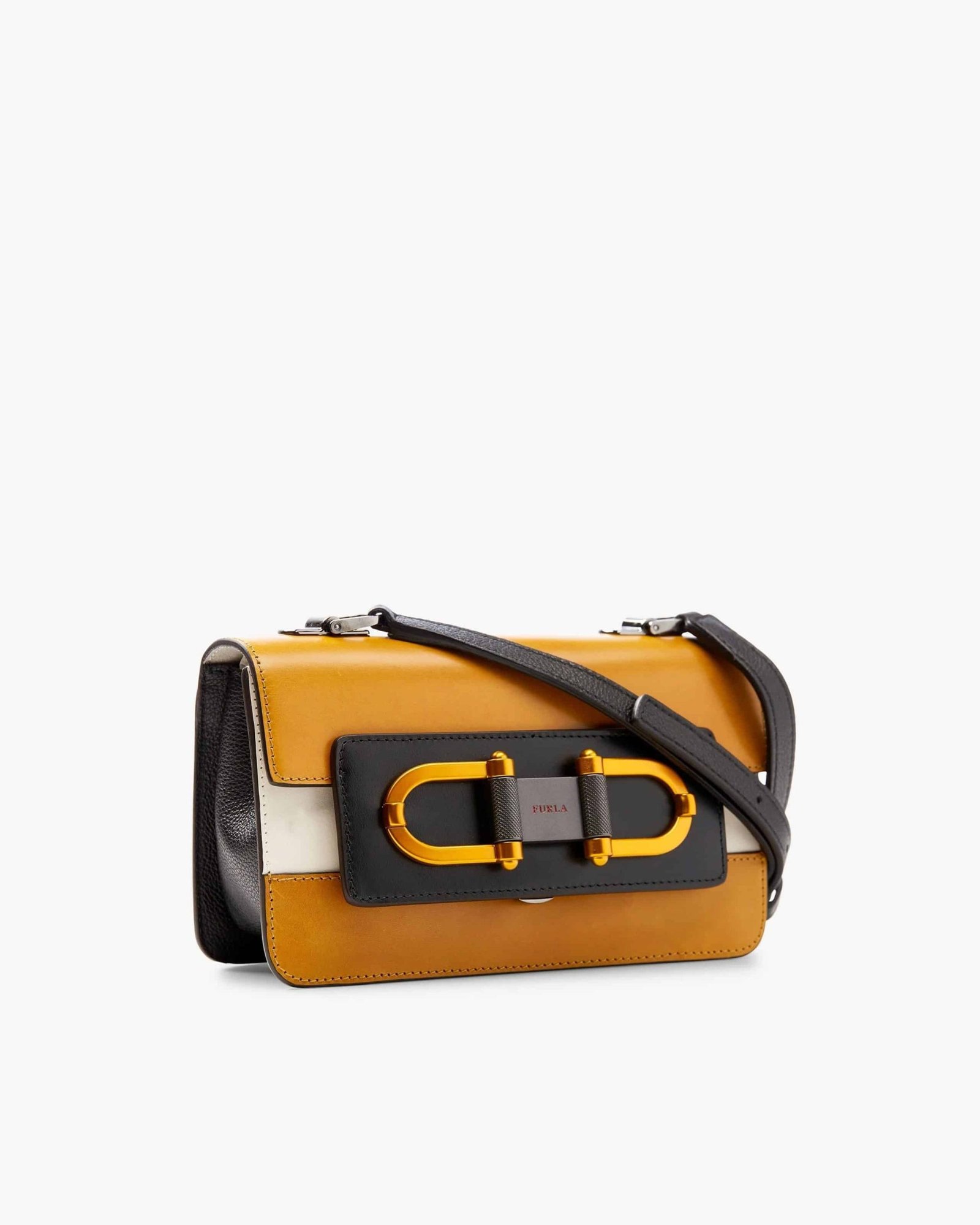 Alternative view of Furla Bellaria Mini Crossbody, Yellow