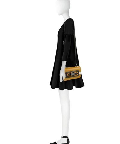 Furla Bellaria Mini Crossbody Yellow 20255026 4