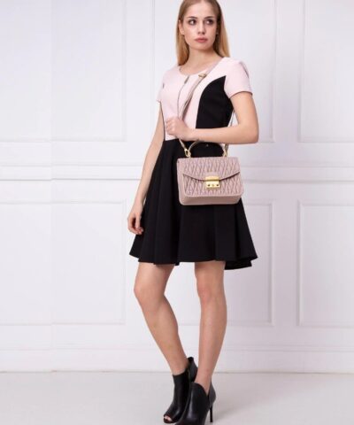 Furla Metropolis Cometa Small Top Handle Bag In Nude 20255001 4