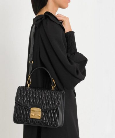 Furla Metropolis Cometa Small Top Handle Bag In Onyx - Image 4