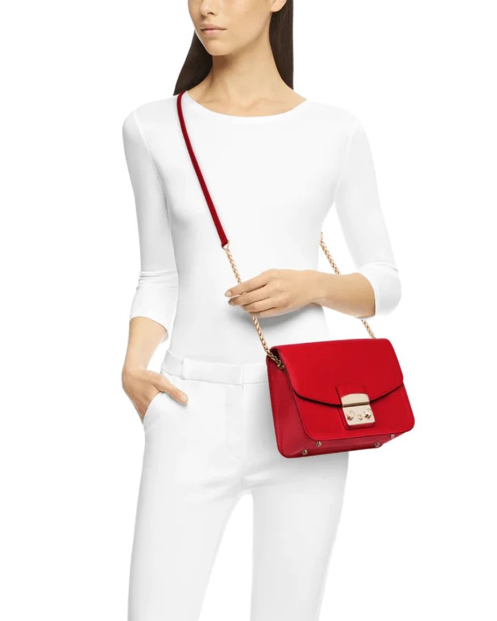 Alternative view of Furla Metropolis Crossbody S Ruby