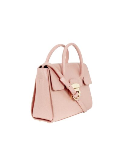 Furla Metropolis Ladies Small Leather Satchel In Moonstone 20254859 2