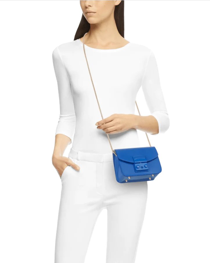 Alternative view of Furla Metropolis Mini Crossbody Bluette I