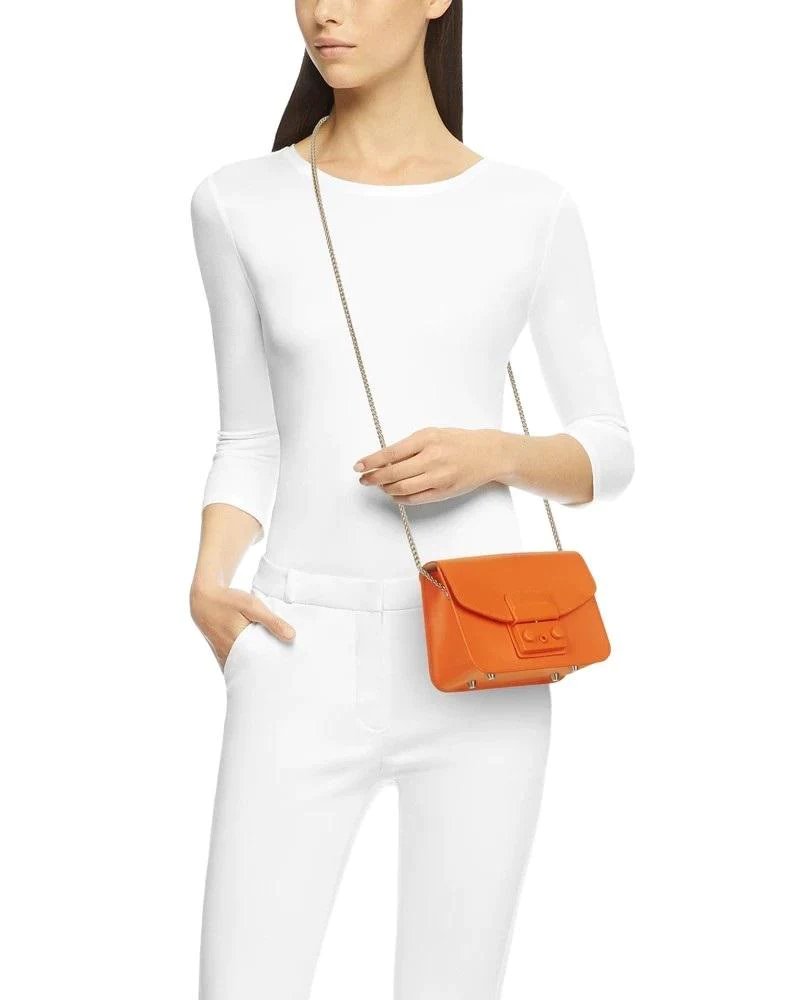 Alternative view of Furla Metropolis Mini Crossbody Orange